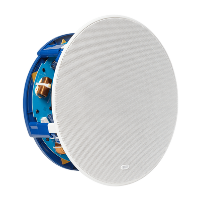 KEF Ci250RRM-THX, vedere din perspectivă cu grila magnetică montată