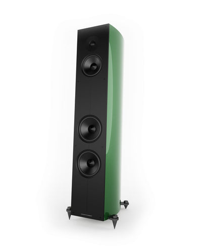 Acoustic Energy Corinium Boxe de podea - Pereche British Racing Green, imagine oficială 1.