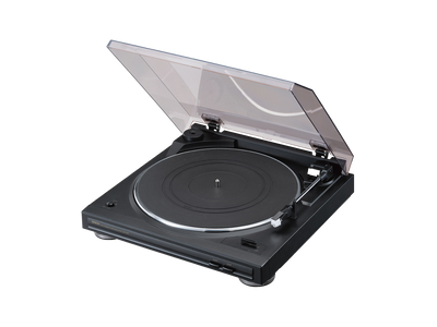 Denon DP-300F Pick-Up Black, imagine oficială.