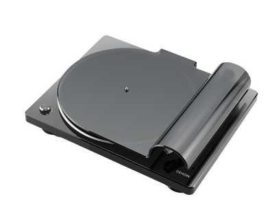 Denon DP-300F Pick-Up Black, imagine oficială.