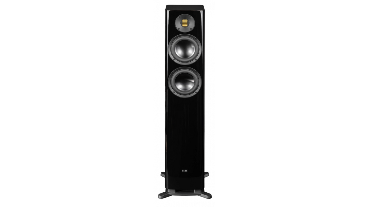 Elac Solano FS 287.2 Boxe de podea - Pereche Black HG, imagine oficială.