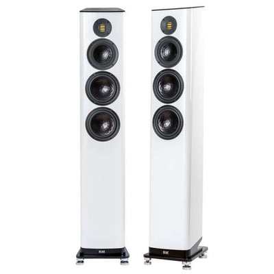 Elac Vela FS 409.2 Boxe de podea - Pereche White, imagine oficială.