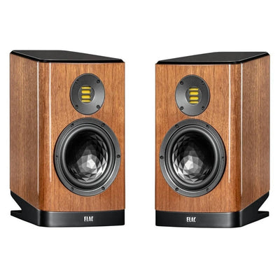 Elac Vela BS 404.2 Boxe de raft - Pereche Walnut, imagine oficială.