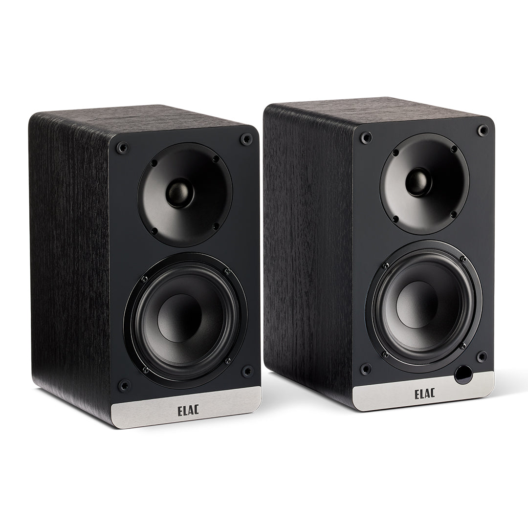 Elac Debut ConneX DCB41 Boxe Active - Pereche Black Ash, imagine oficială.