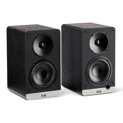 Elac Debut ConneX DCB41 Boxe Active - Pereche Black Ash, imagine oficială.