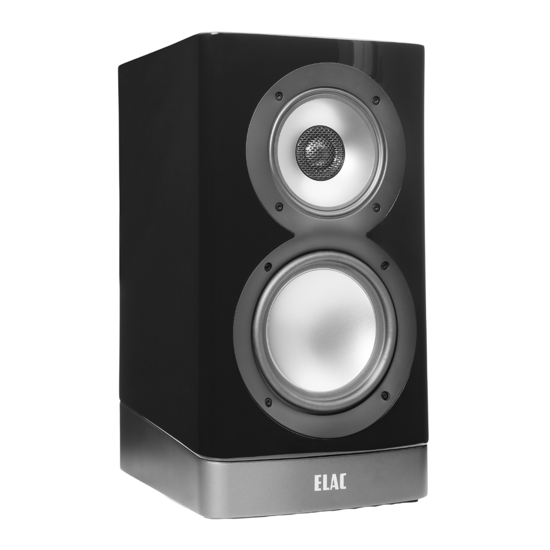 Elac Navis ARB51 Boxe active de raft - Pereche, finisaj Black HG, vedere laterală.