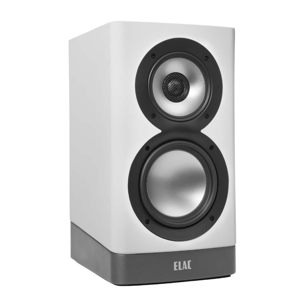 Elac Navis ARB51 Boxe active de raft - Pereche, finisaj White HG, vedere laterală.