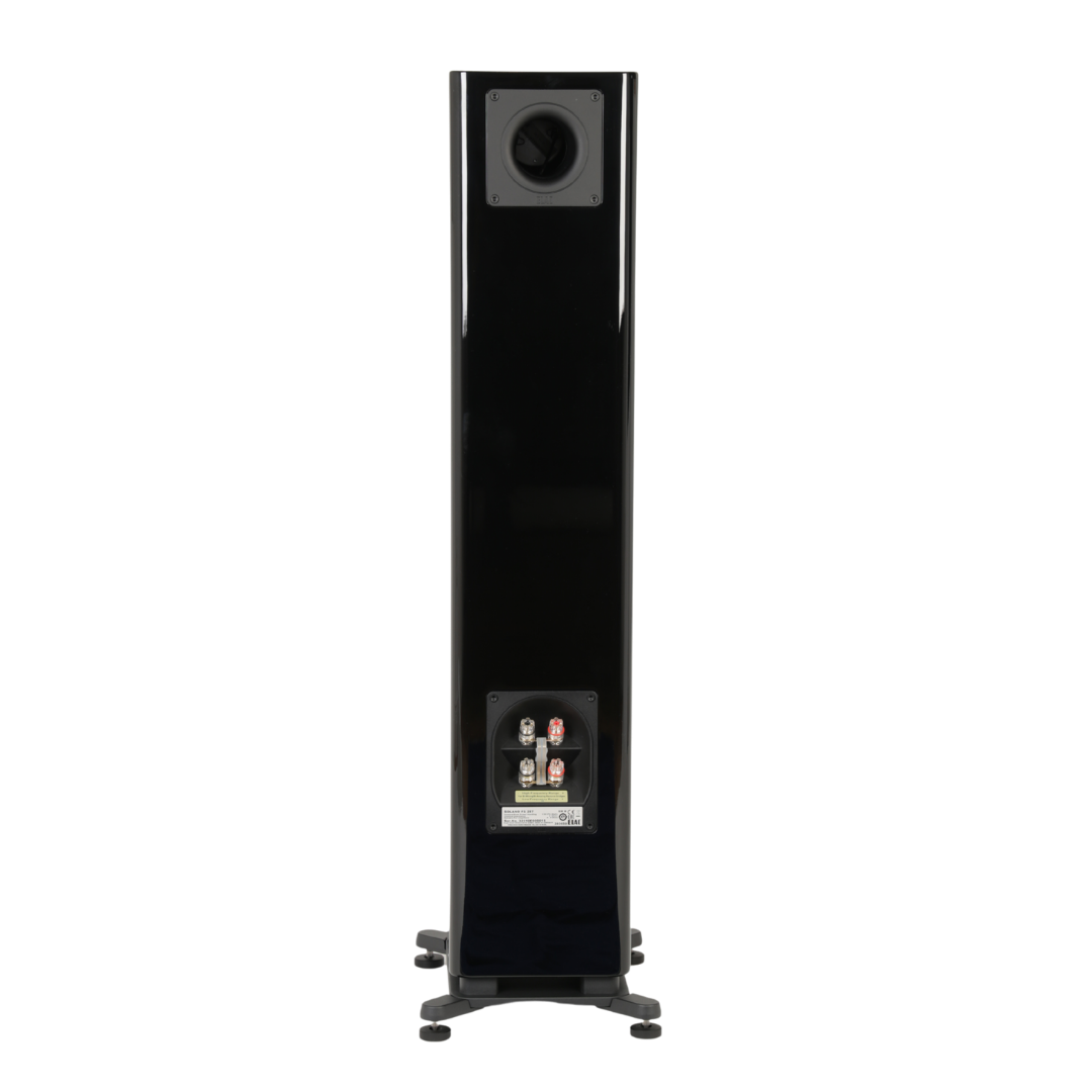 Elac Solano FS 287.2 Boxe de podea - Pereche, finisaj Black HG, vedere din spate.