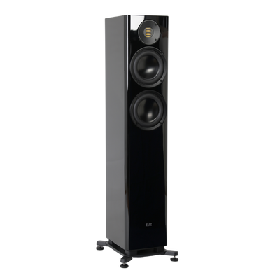 Elac Solano FS 287.2 Boxe de podea - Pereche, finisaj Black HG, vedere laterală.