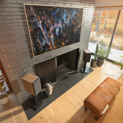 Klipsch The Nines II Boxe active - Pereche, finisaj Walnut, imagine oficială.