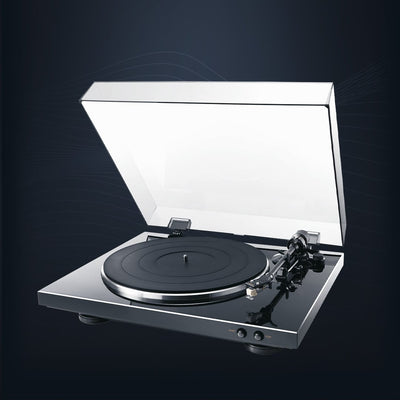 Denon DP-300F Pick-Up Black, imagine oficială.