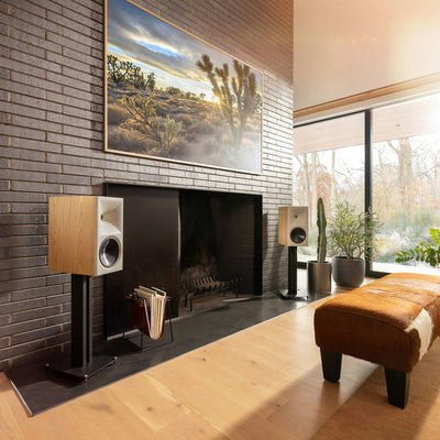 Klipsch The Nines II Boxe active - Pereche, finisaj Oak, imagine oficială.
