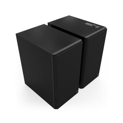 Klipsch The Nines II Boxe active - Pereche, finisaj Ebony, cu grilă.