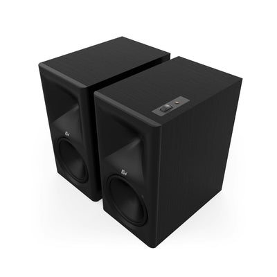 Klipsch The Nines II Boxe active - Pereche, finisaj Ebony, fără grilă.