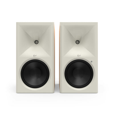 Klipsch The Nines II Boxe active - Pereche, finisaj Oak, vedere frontală.
