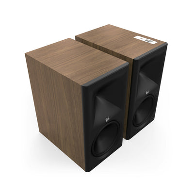 Klipsch The Nines II Boxe active - Pereche, finisaj Walnut, fără grilă.