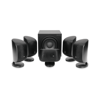Bowers & Wilkins MT-50 Sistem 5.1 Black, imagine oficială.
