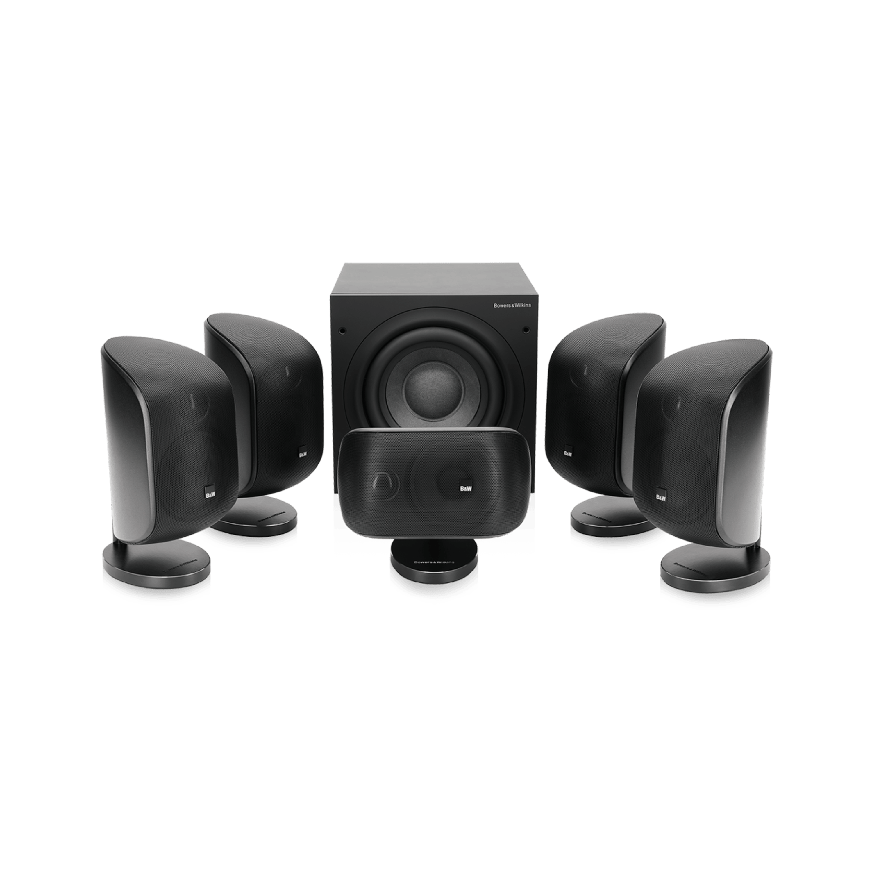 Bowers & Wilkins MT-50 Sistem 5.1 Black, imagine oficiala 2.