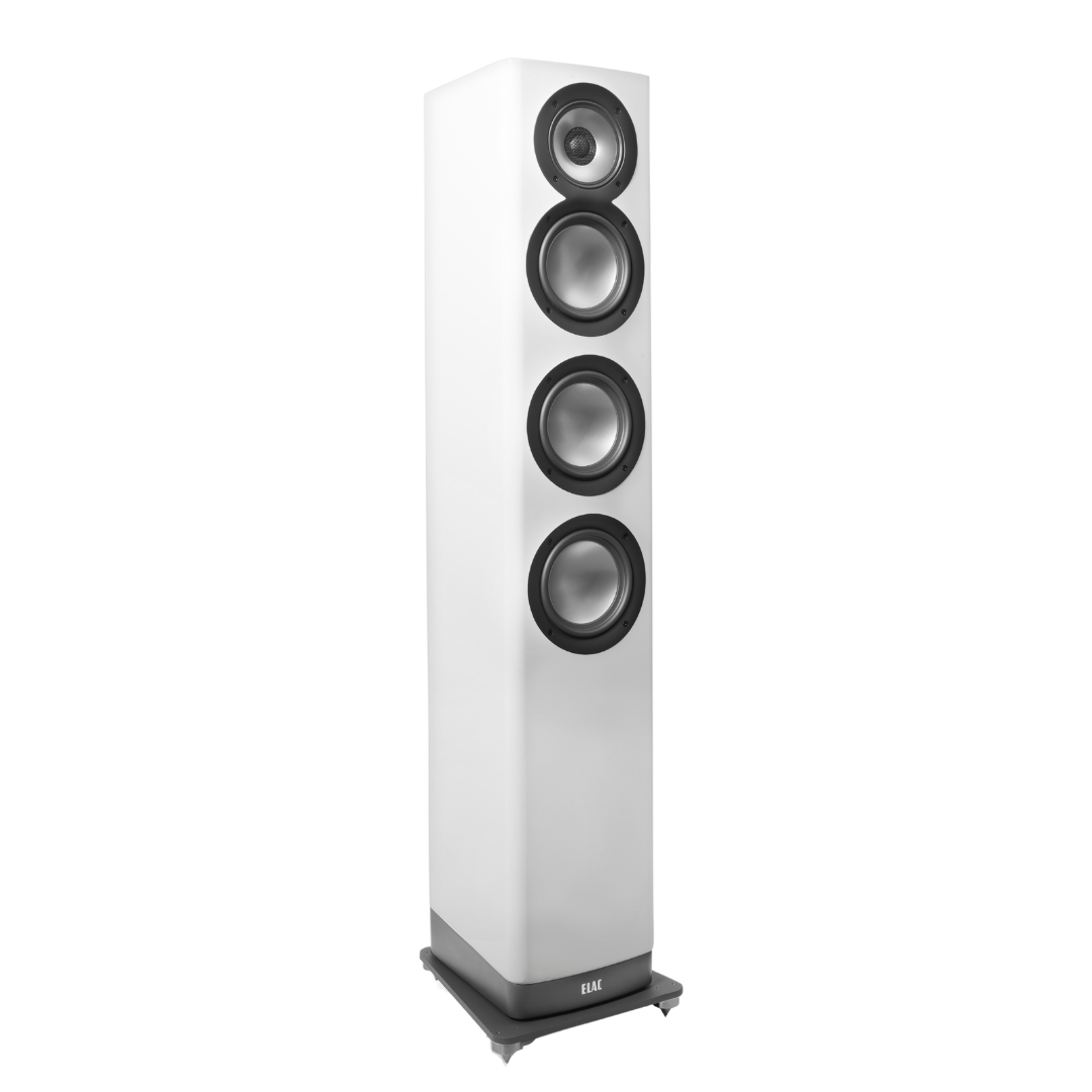 Elac Navis ARF51 Boxe active de podea - Pereche, vedere laterală.