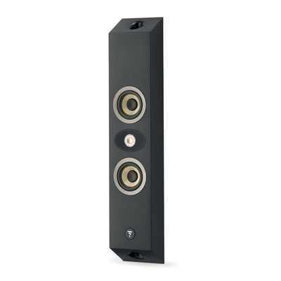 Focal On Wall 301 Boxă Aparentă de Perete 2 Căi cu Flax Black, imagine oficială.