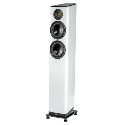 Elac Vela FS 407.2 Boxe de podea - Pereche White, imagine oficială.