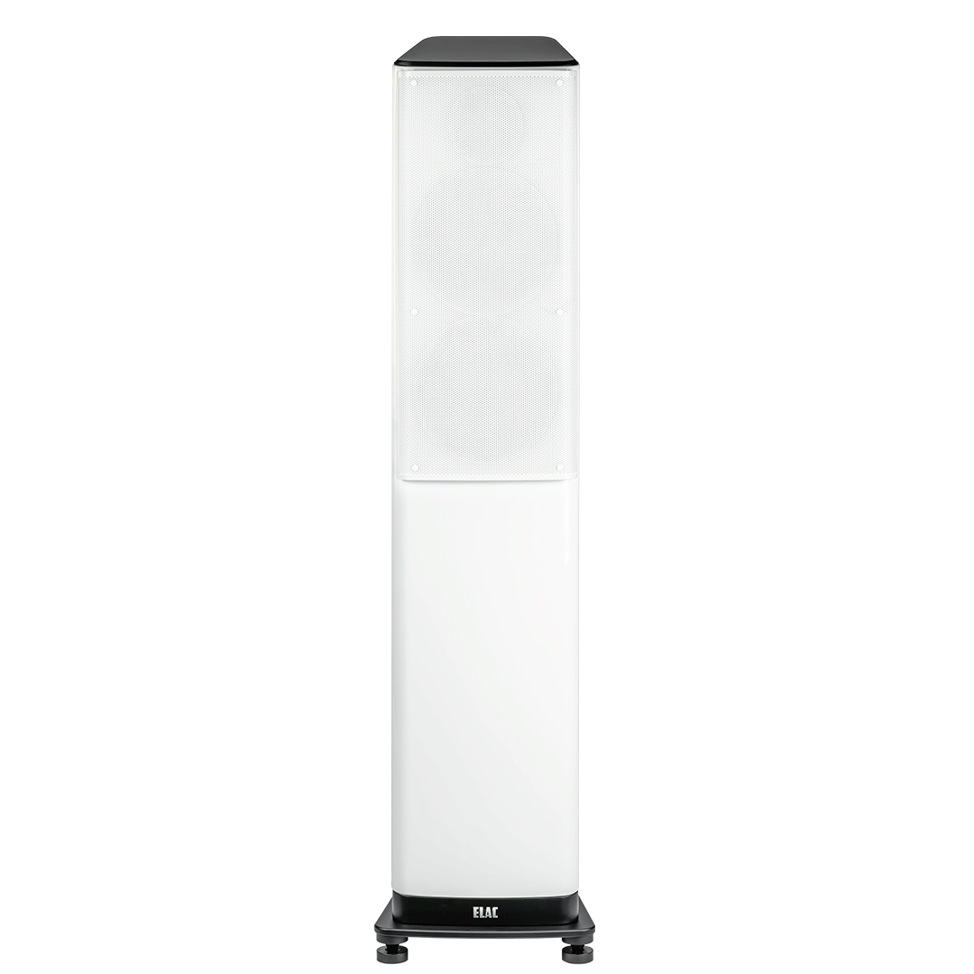 Elac Vela FS 408.2 Boxe de podea - Pereche White, imagine oficială.