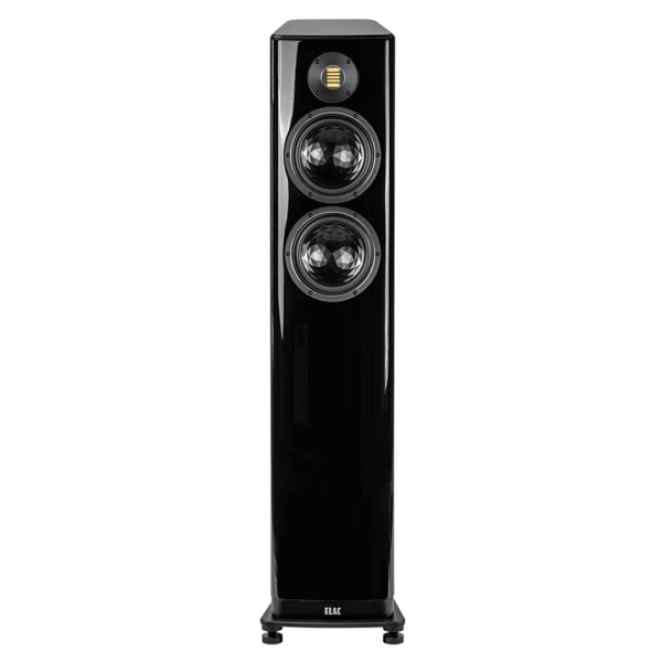 Elac Vela FS 408.2 Boxe de podea - Pereche Black, imagine oficială.
