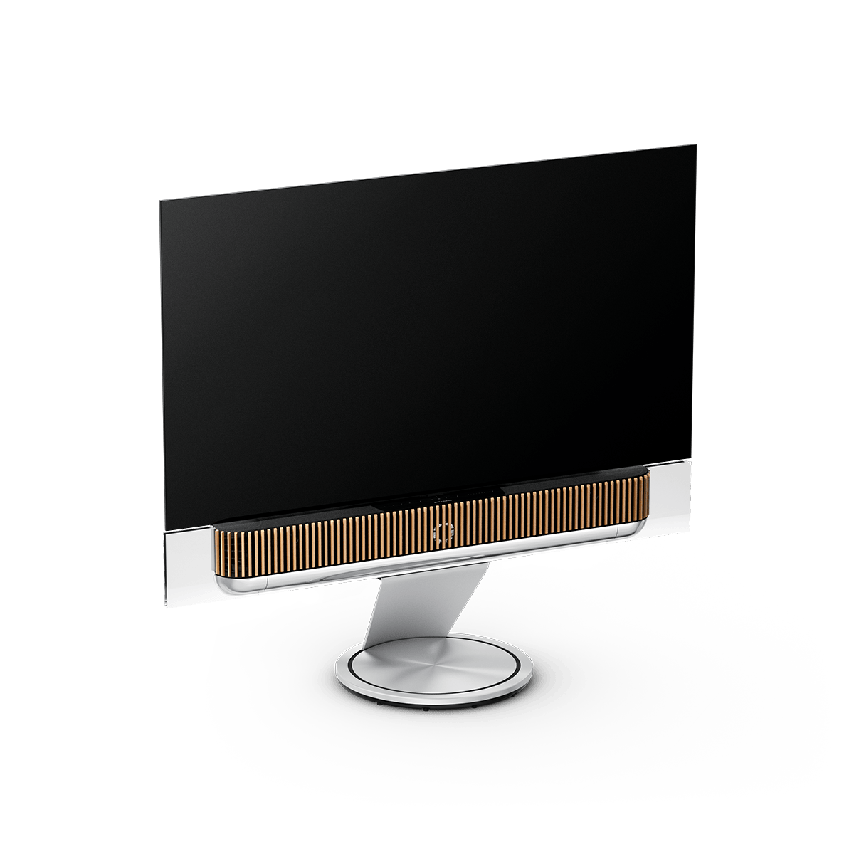 Bang & Olufsen Beosound Theatre 65 TV și soundbar - Podea motorizat - imagine oficială Bang & Olufsen 1
