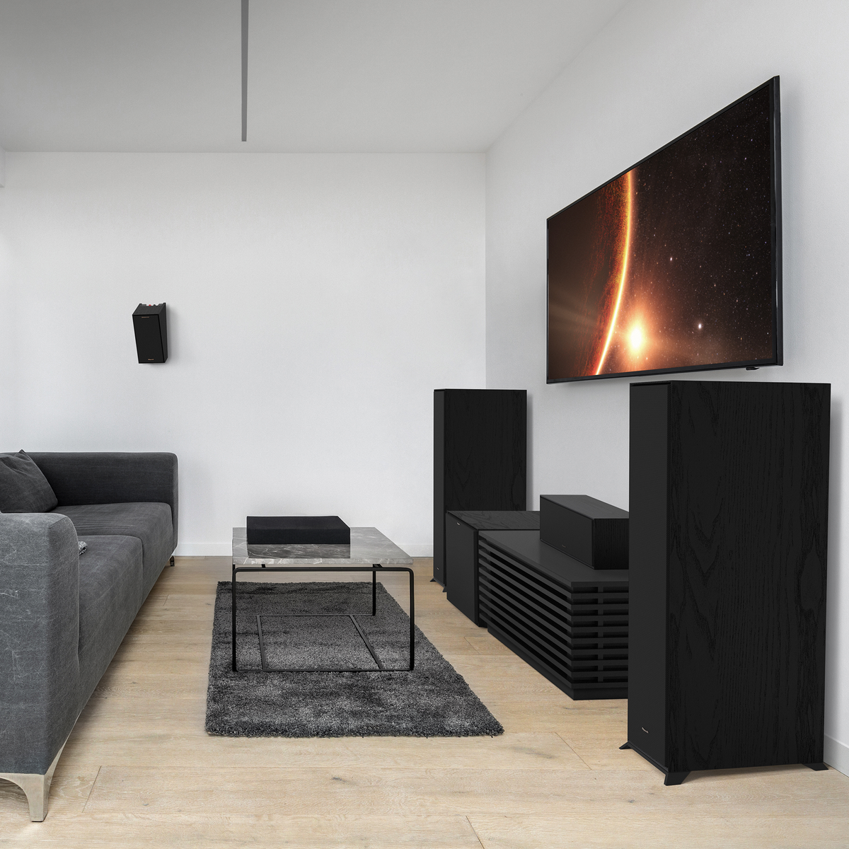 Klipsch R-605FA Boxe de podea Dolby Atmos - Pereche, imagine oficială.