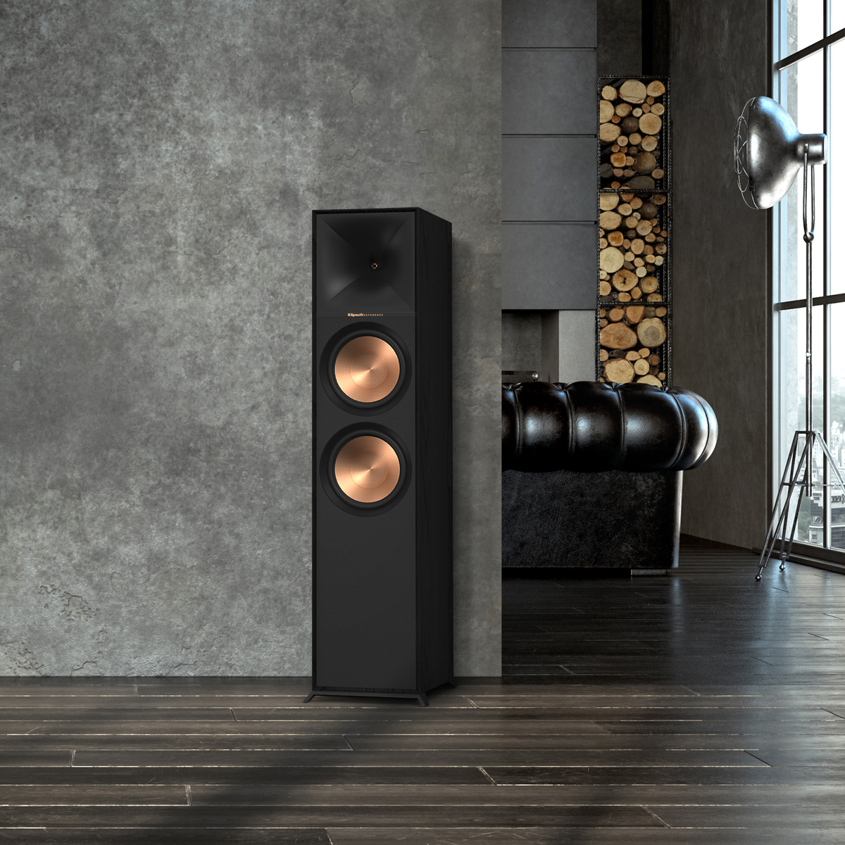 Klipsch R-800F Boxe de podea - Pereche, imagine oficială.