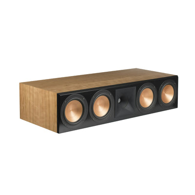 Klipsch RC-64 III Boxă centru, finisaj Natural Cherry, vedere din unghi.