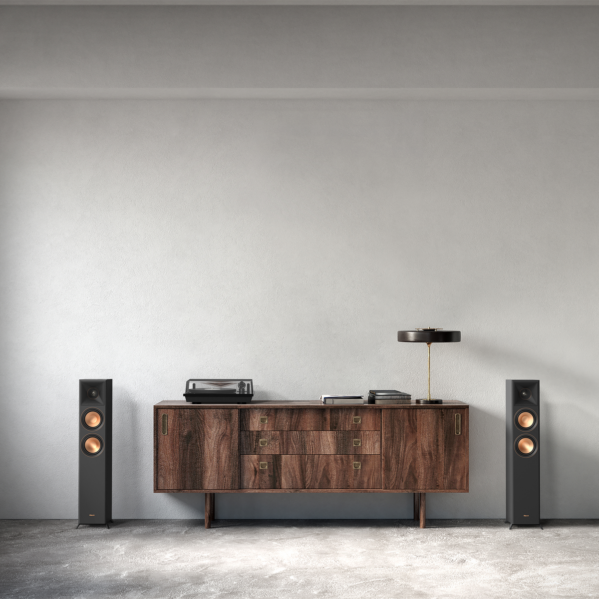 Klipsch RP-5000F II Boxe de podea - Pereche, finisaj Ebony, imagine oficială.