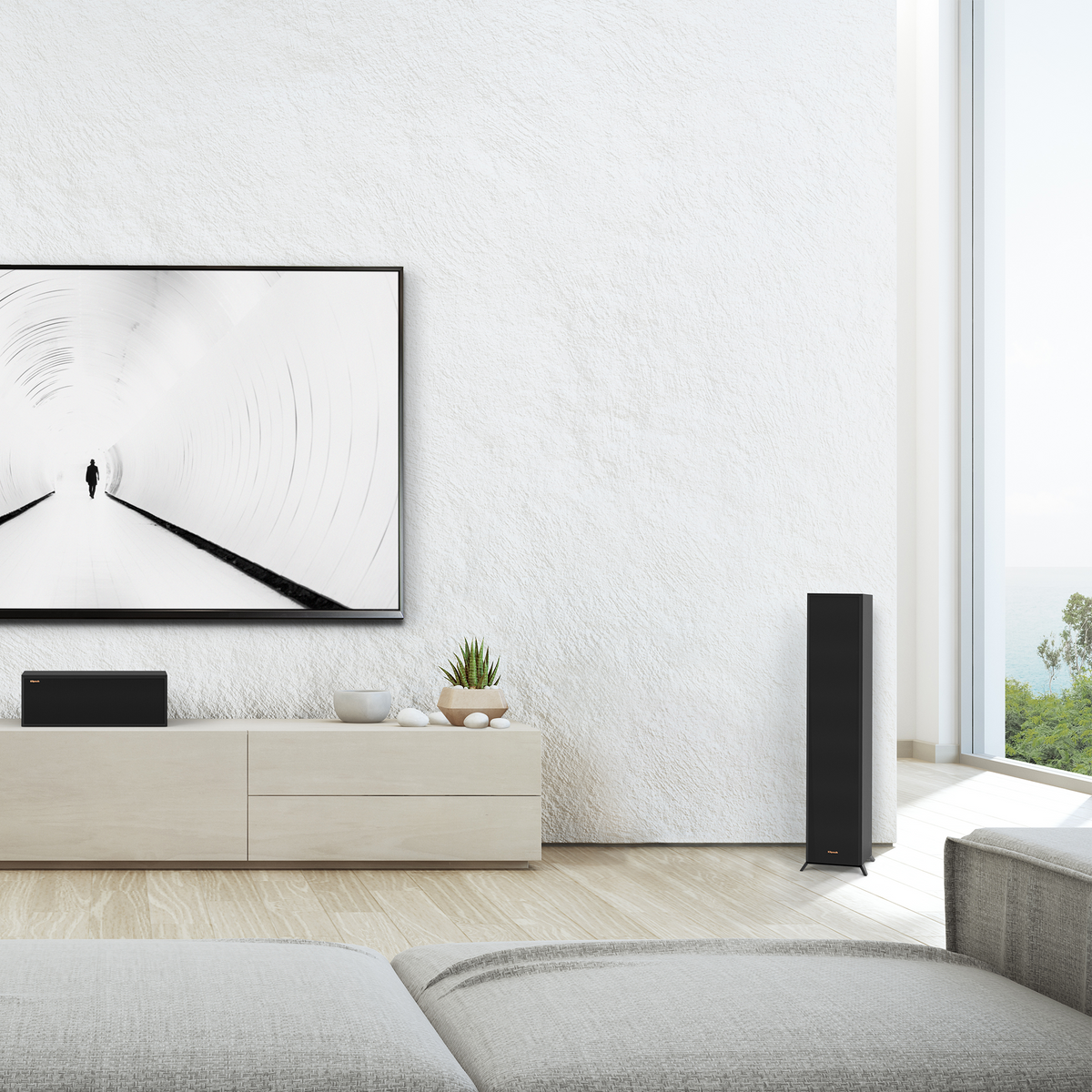 Klipsch RP-5000F II Boxe de podea - Pereche, finisaj Ebony, imagine oficială.