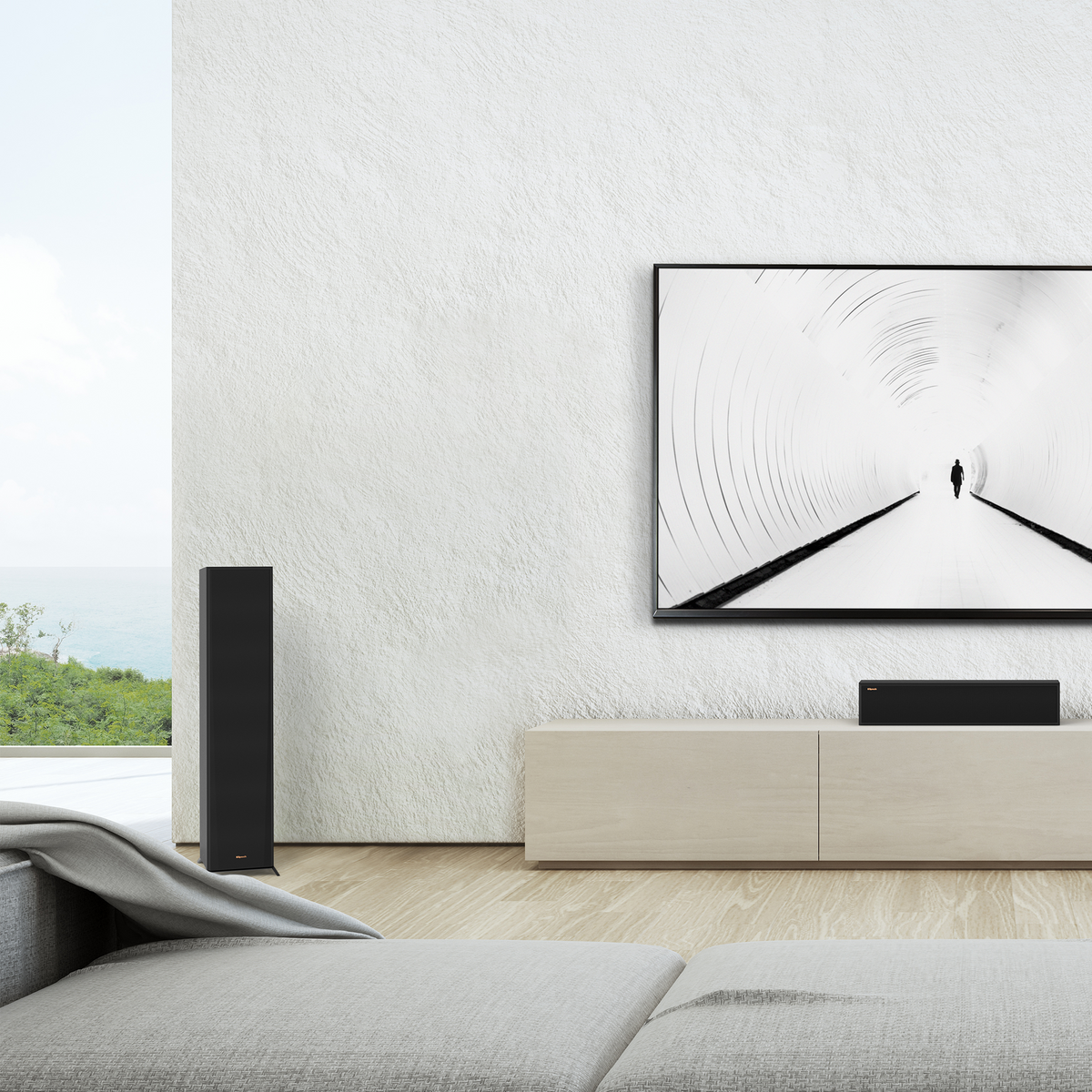 Klipsch RP-6000F II Boxe de podea - Pereche, finisaj Ebony, imagine oficială.