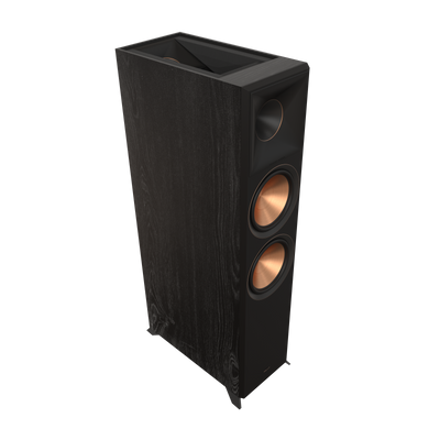 Klipsch RP-8060FA II Boxe de podea Dolby Atmos - Pereche, finisaj Ebony, fără grilă.
