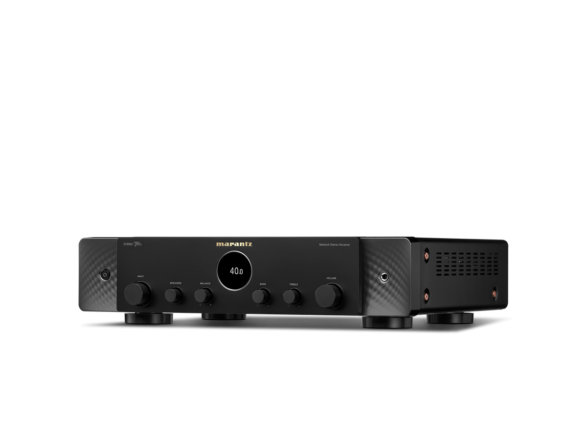 Marantz Stereo 70s Receiver 2.2 Black, imagine oficială.