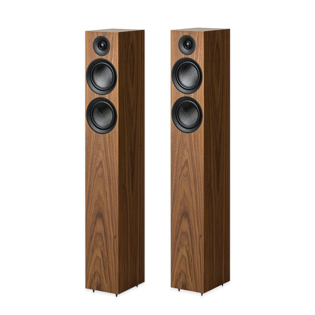 Pro-Ject Speaker Box 12 E Carbon Boxe de podea - Pereche, finisaj Walnut, imagine oficială.