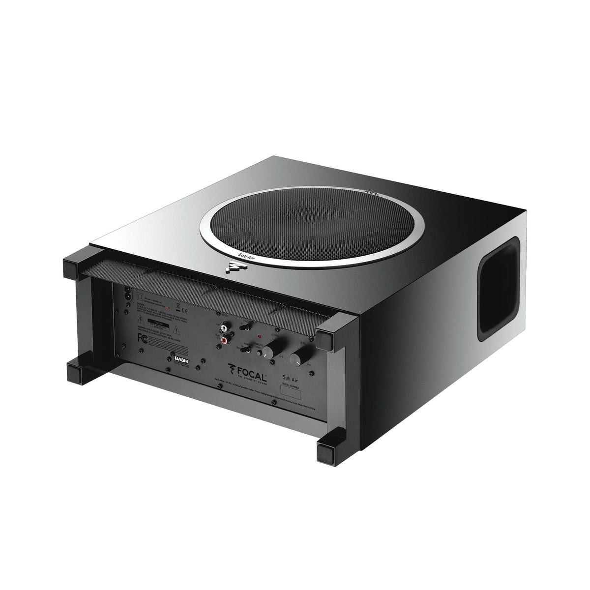 Focal SUB AIR Subwoofer Black, imagine oficială.