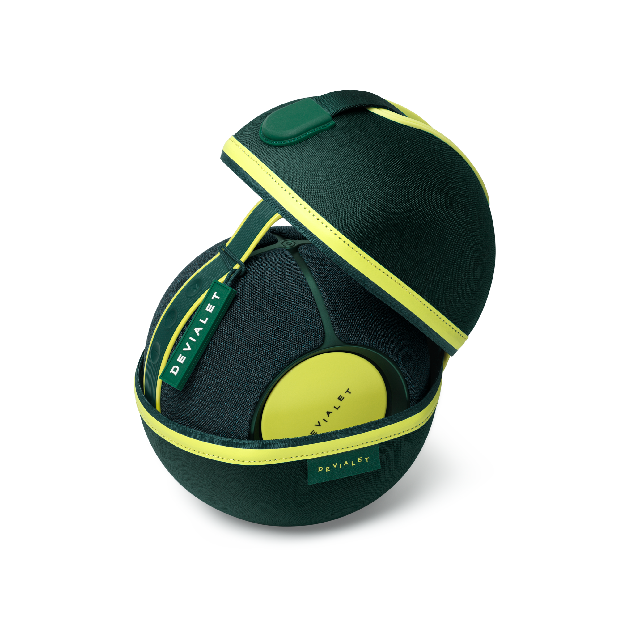 Devialet Mania Boxa activa portabila - cu dock Moss Green, imagine oficiala 7.