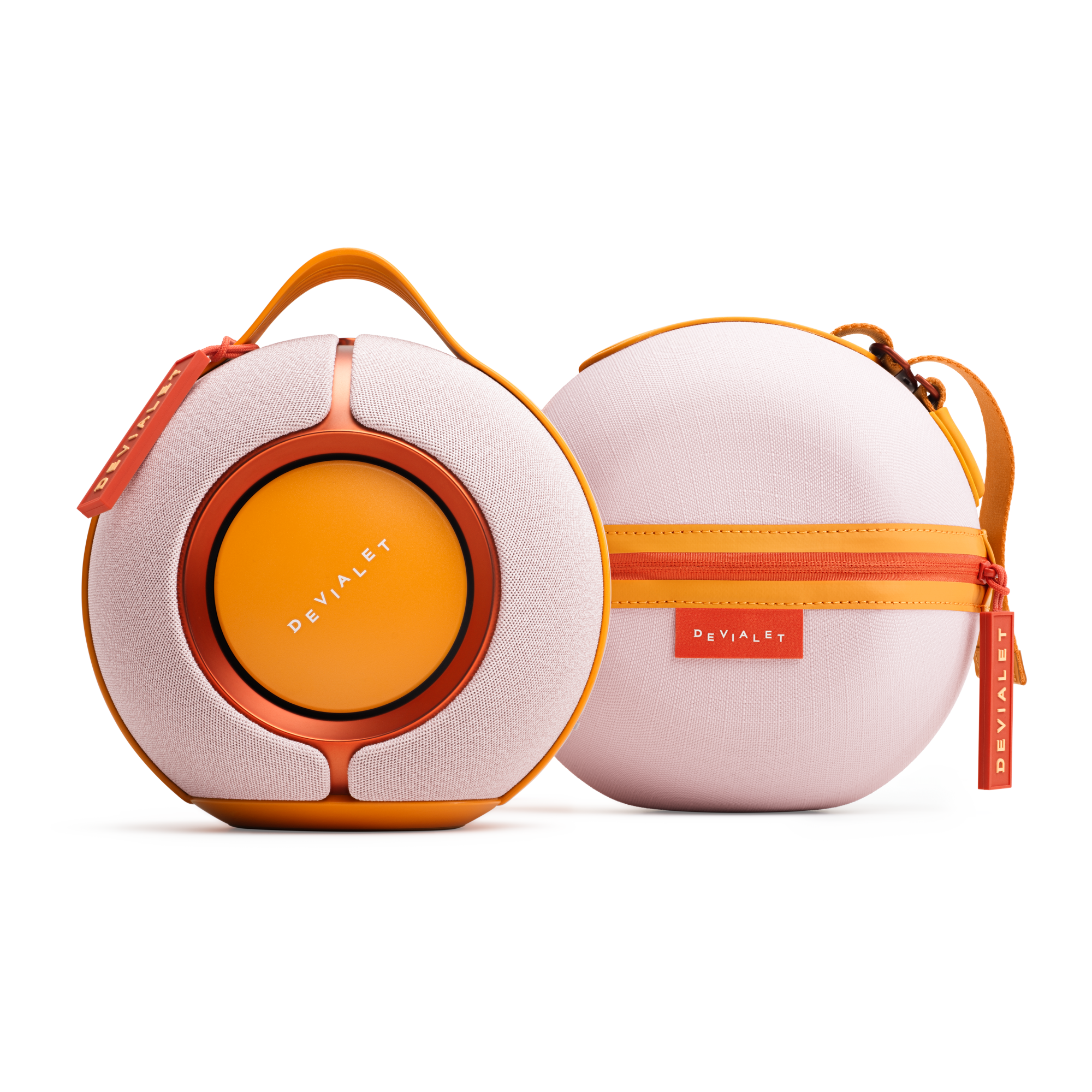 Devialet Mania Boxa activa portabila - cu dock Rose Bloom, imagine oficiala 6.