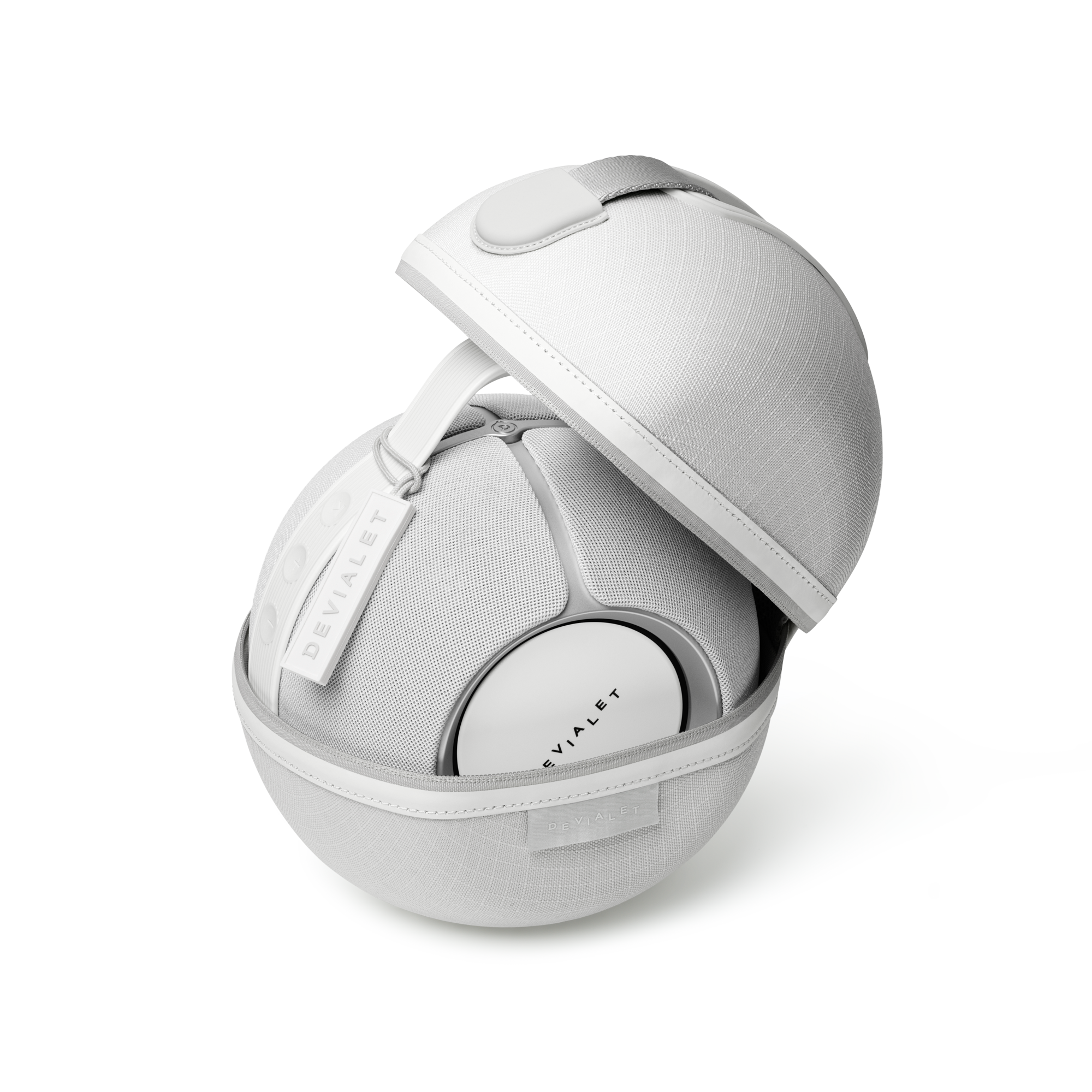 Devialet Mania Boxa activa portabila - cu dock White Mist, imagine oficiala 7.