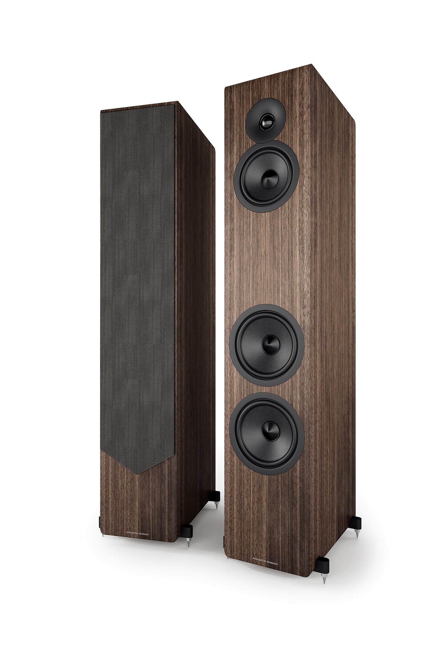 Acoustic Energy AE320.2 Boxe de podea - Pereche Walnut, imagine oficială 1.