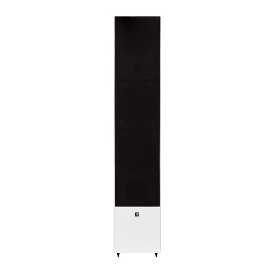 Boxă Wilson Raptor 9 Max, vedere frontală, negru cu bază albă, difuzoare multiple vizibile.