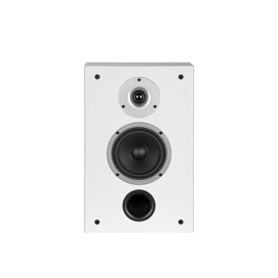 Boxă Wilson Raptor ON-WALL, vedere frontală, culoare alb, cu tweeter și woofer vizibile. Ideală pentru home theater.