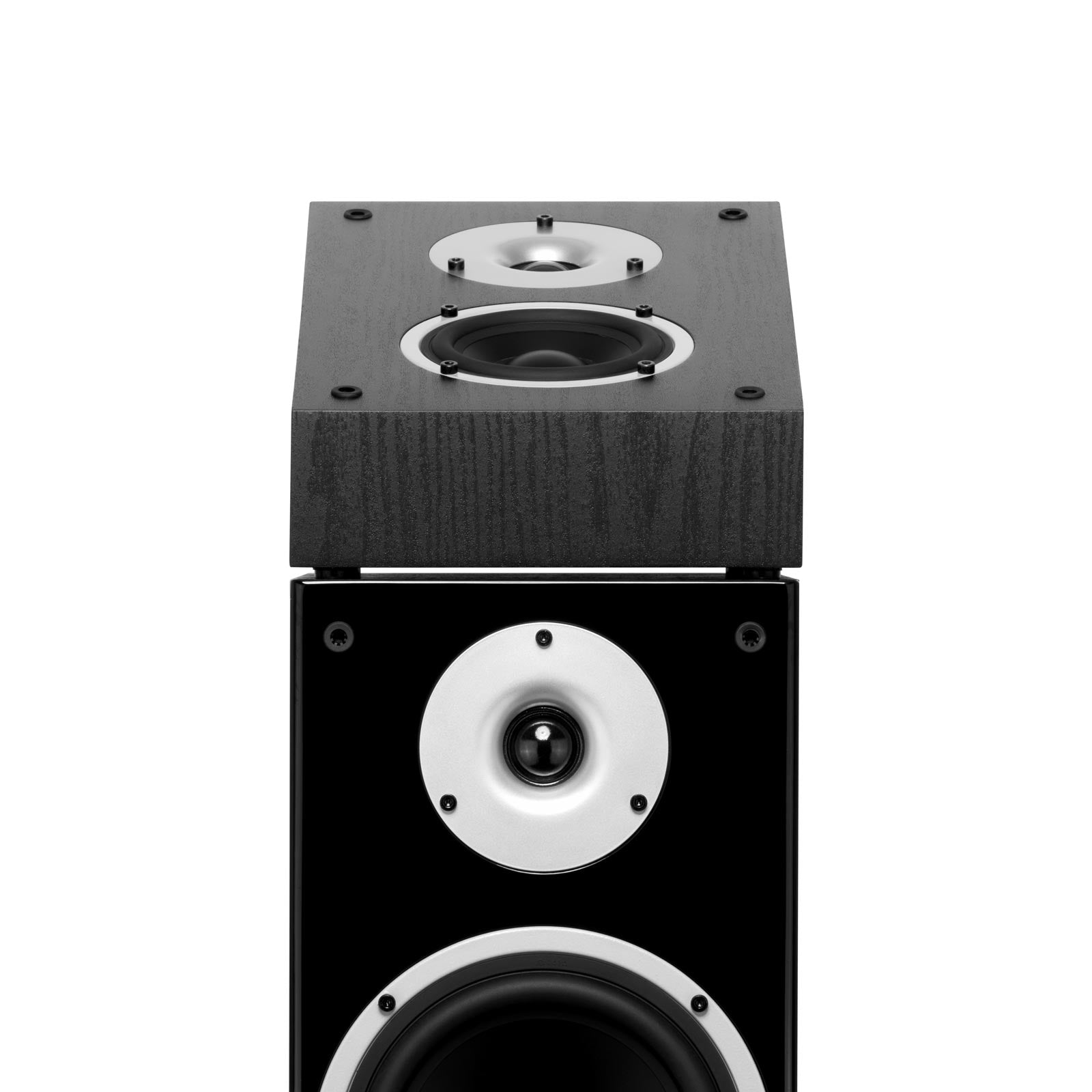 Boxa Wilson Raptor X, vedere frontală, culoare neagră, cu două difuzoare vizibile și detalii metalice.#color_black