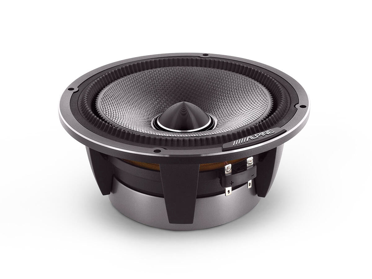 Woofer de portieră Alpine HDZ-65CS de 170 mm cu con din fibră de carbon