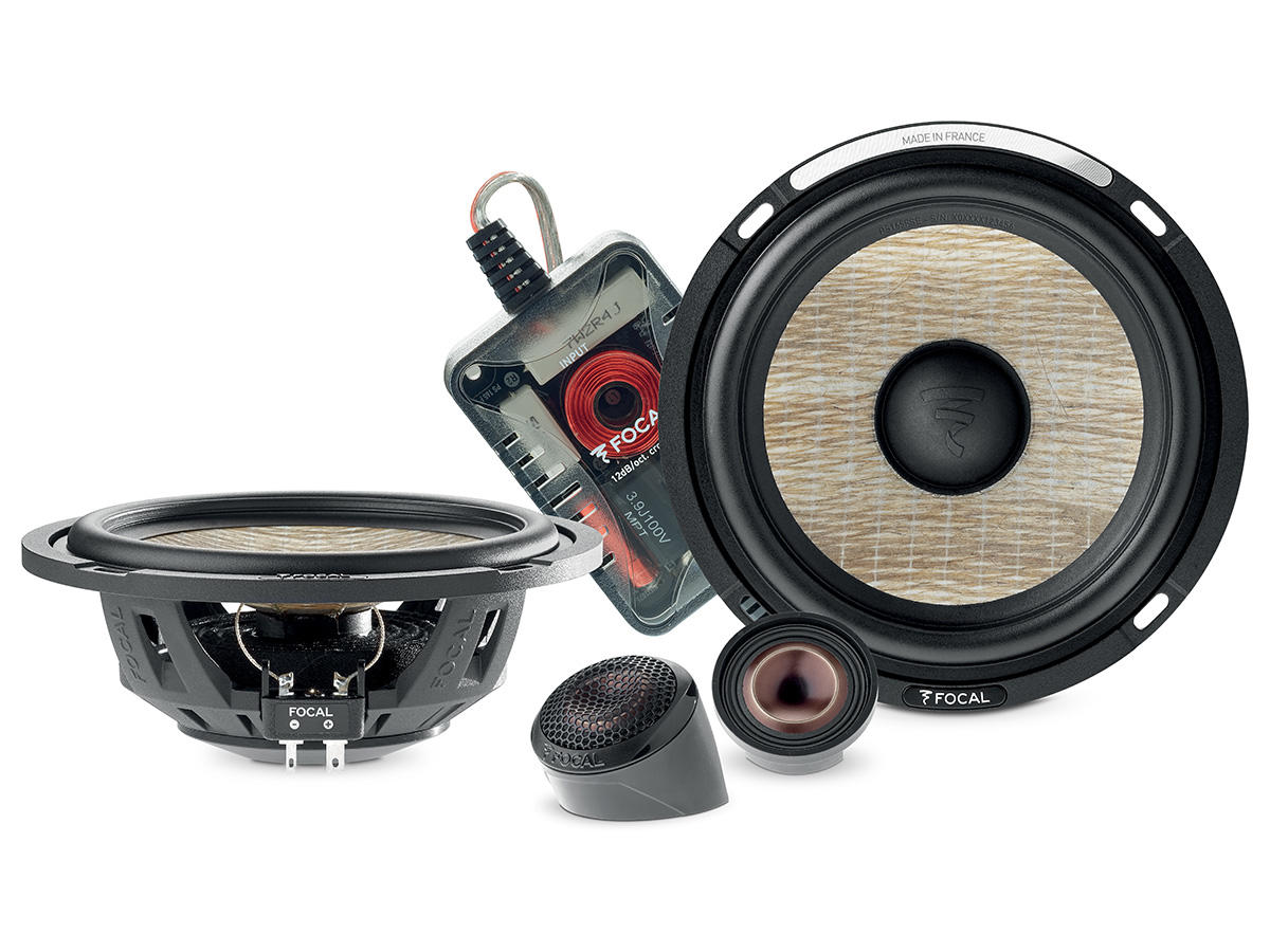 Set boxe auto componente slim Focal PS 165 FSE pe 2 căi de 16.5 cm