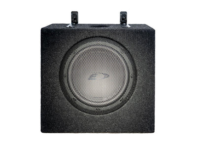 Subwoofer Alpine SPC-W84AT6-2 de 20 cm în carcasă de lemn cu grilă