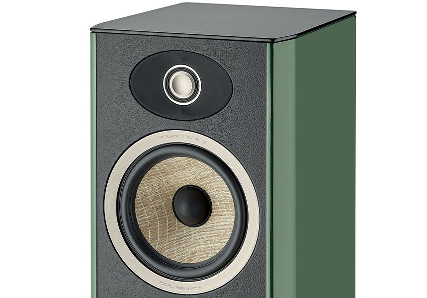 Focal ARIA EVO X N°1 Boxe de raft - Pereche Moss Green Gloss, imagine oficială.#color_moss-green-gloss