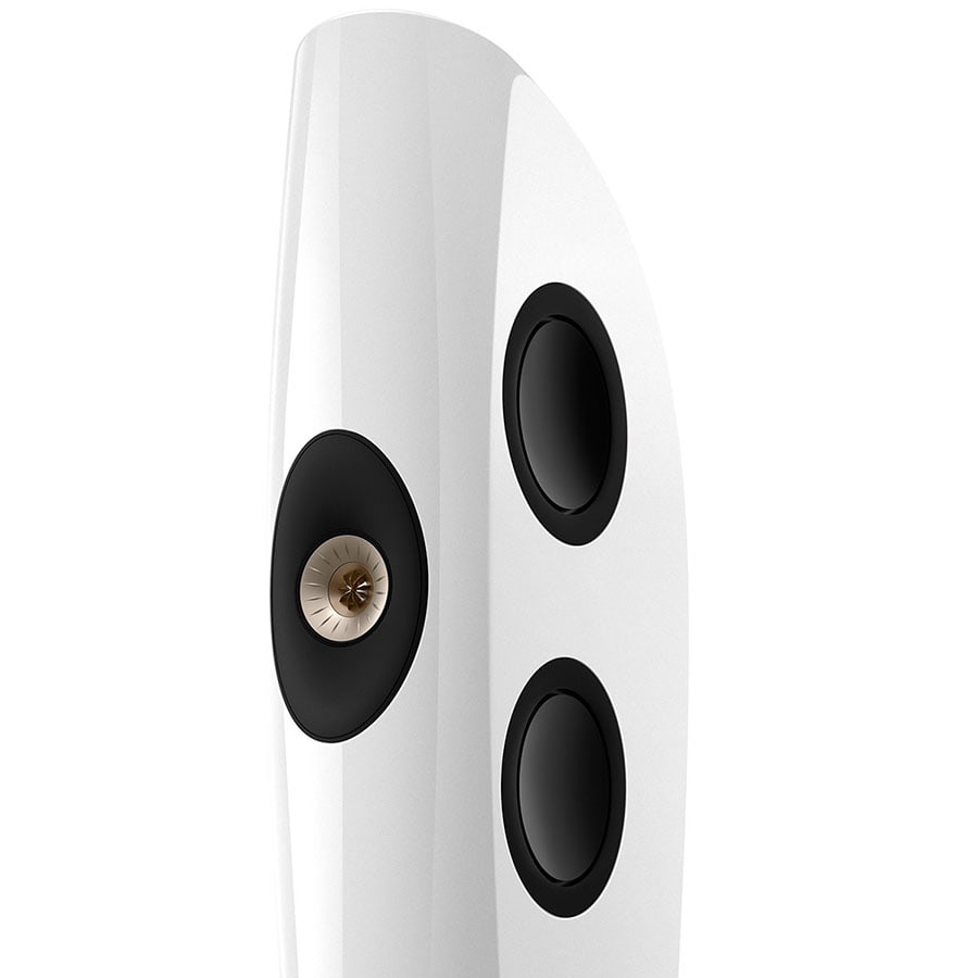 KEF Blade One Meta Boxe de podea - Pereche Arctic White / Champagne, imagine oficială KEF 3.